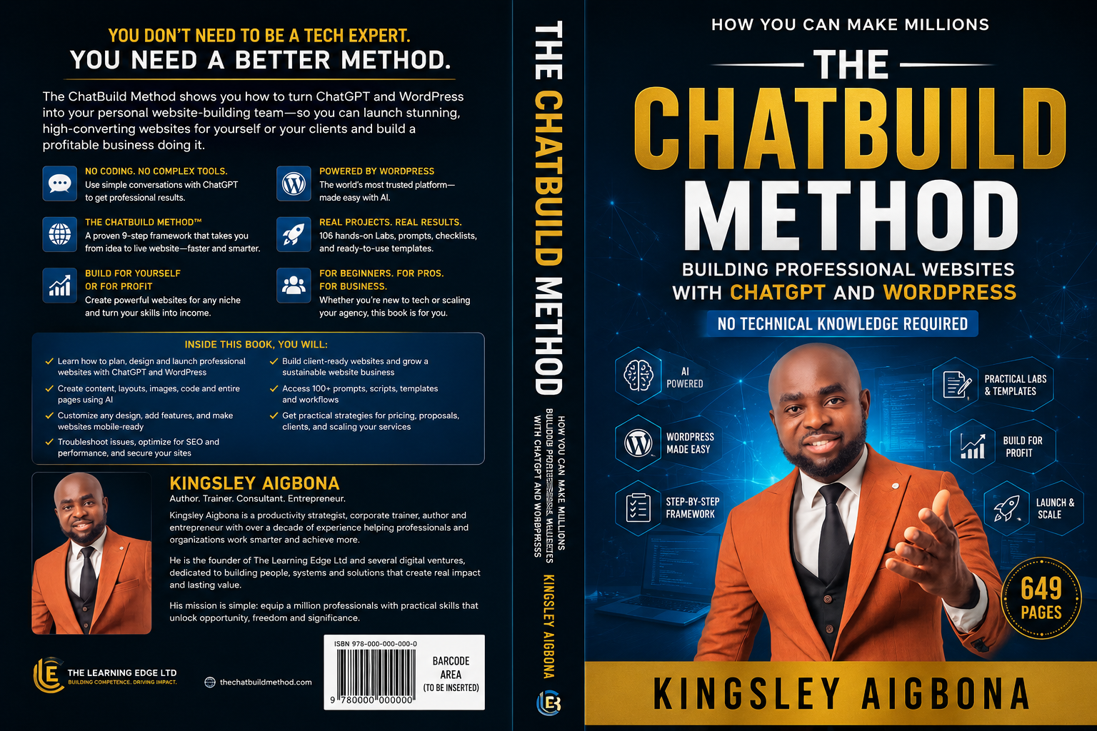 The ChatBuild Method book by Kingsley Aigbona